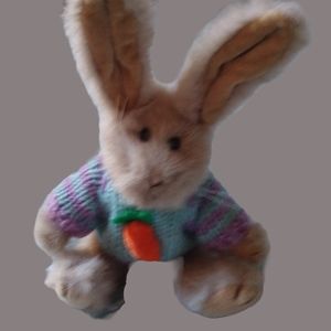 Chrishaus Playful Plush Easter Bunny